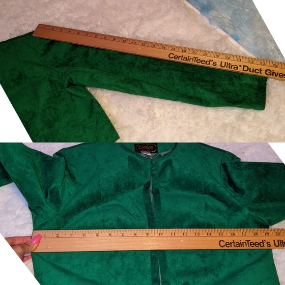 Clarissa Alexandria, VA. Ultrasuede brand fabric 2pc set outfit - Picture 8 of 16